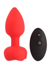 Plug anal vibrador con control remoto